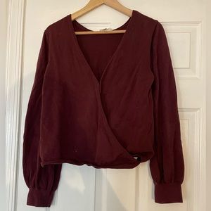 Vetta Classic Wrap Sweater
